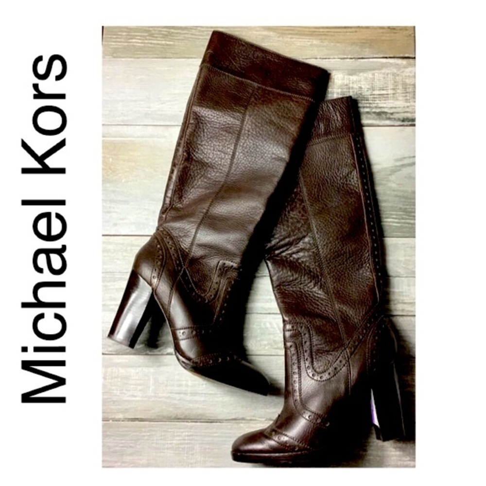 Michael Kors Chocolate Penelope Boots